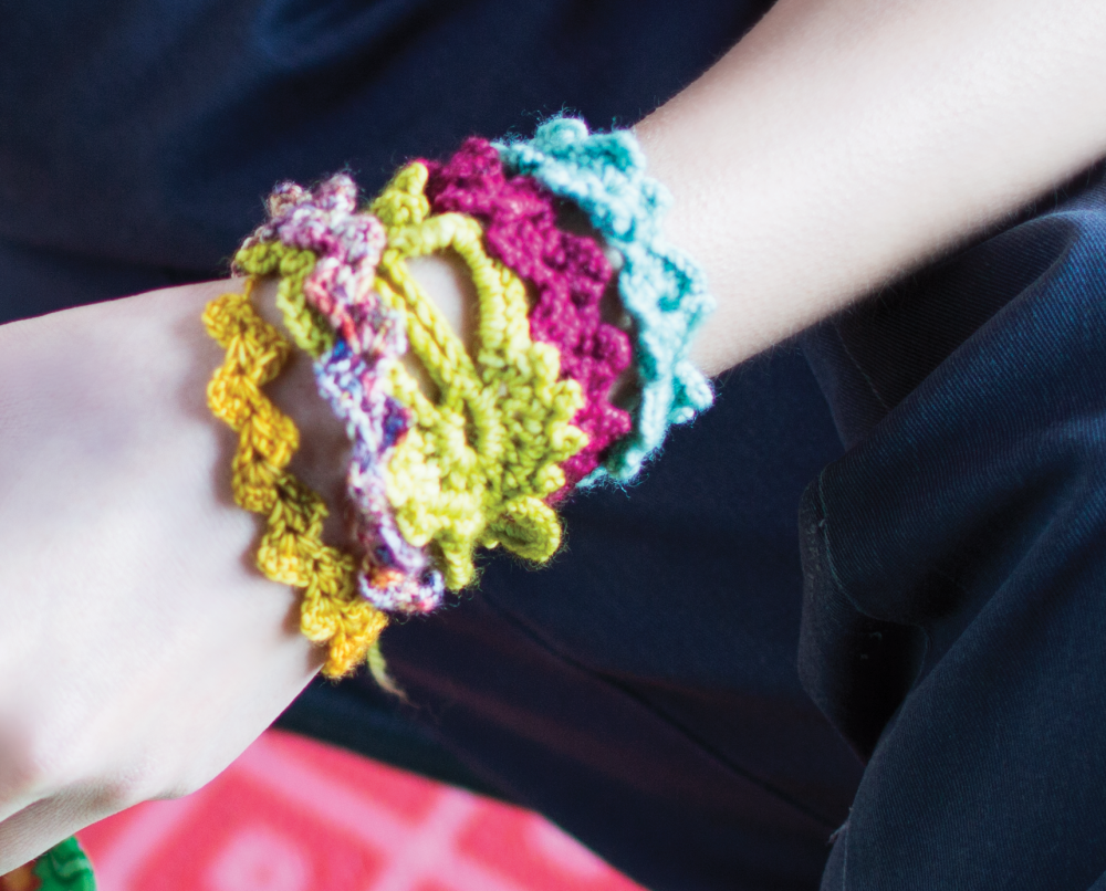How to Make an Adjustable Bracelet: Free Crochet Pattern - FeltMagnet